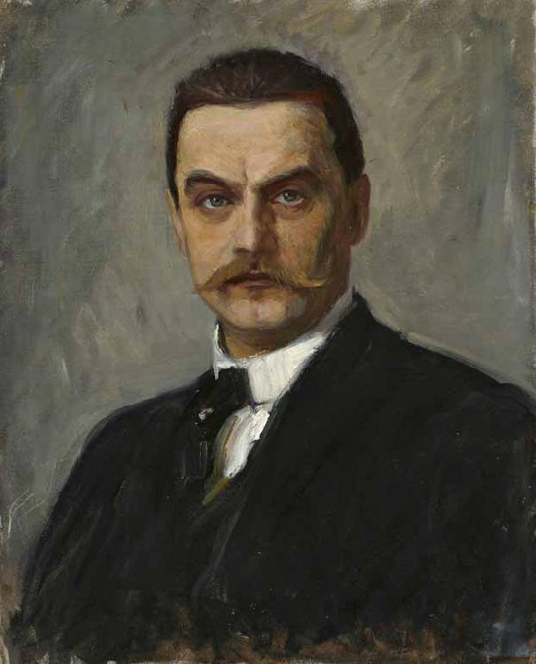 Albert Edelfelt Sjalvportratt